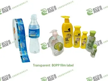 Transparent BOPP Film Label - Adhesive Series